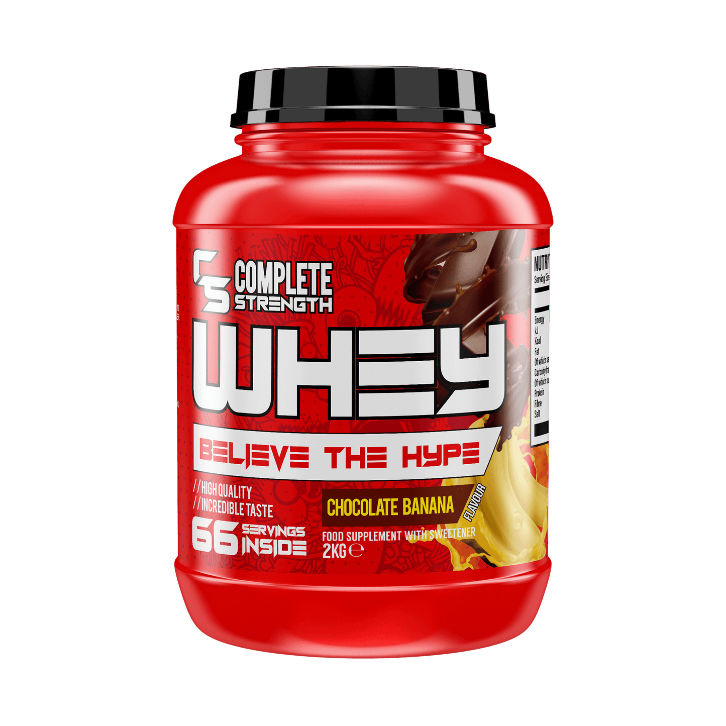 WHEY CONCENTRATE 2KG - Complete Strength