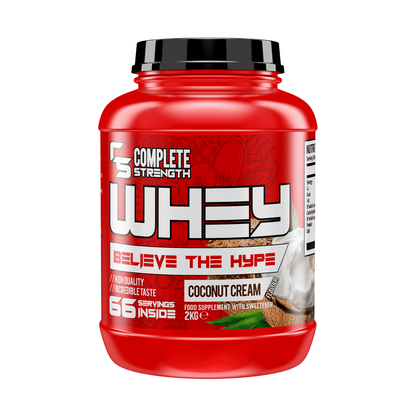 WHEY CONCENTRATE 2KG - Complete Strength