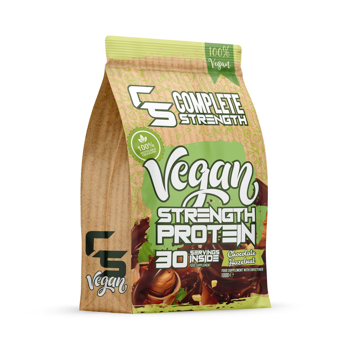 Vegan Protein - 900g - Complete Strength
