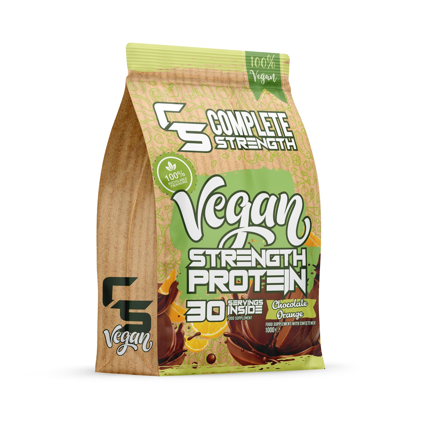 Vegan Protein - 900g - Complete Strength