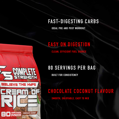 CREAM OF RICE | CHOCOLATE COCONUT