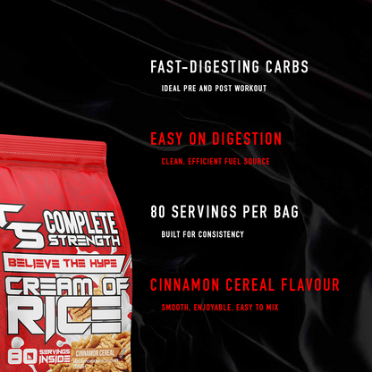 CREAM OF RICE | CINNAMON CEREAL