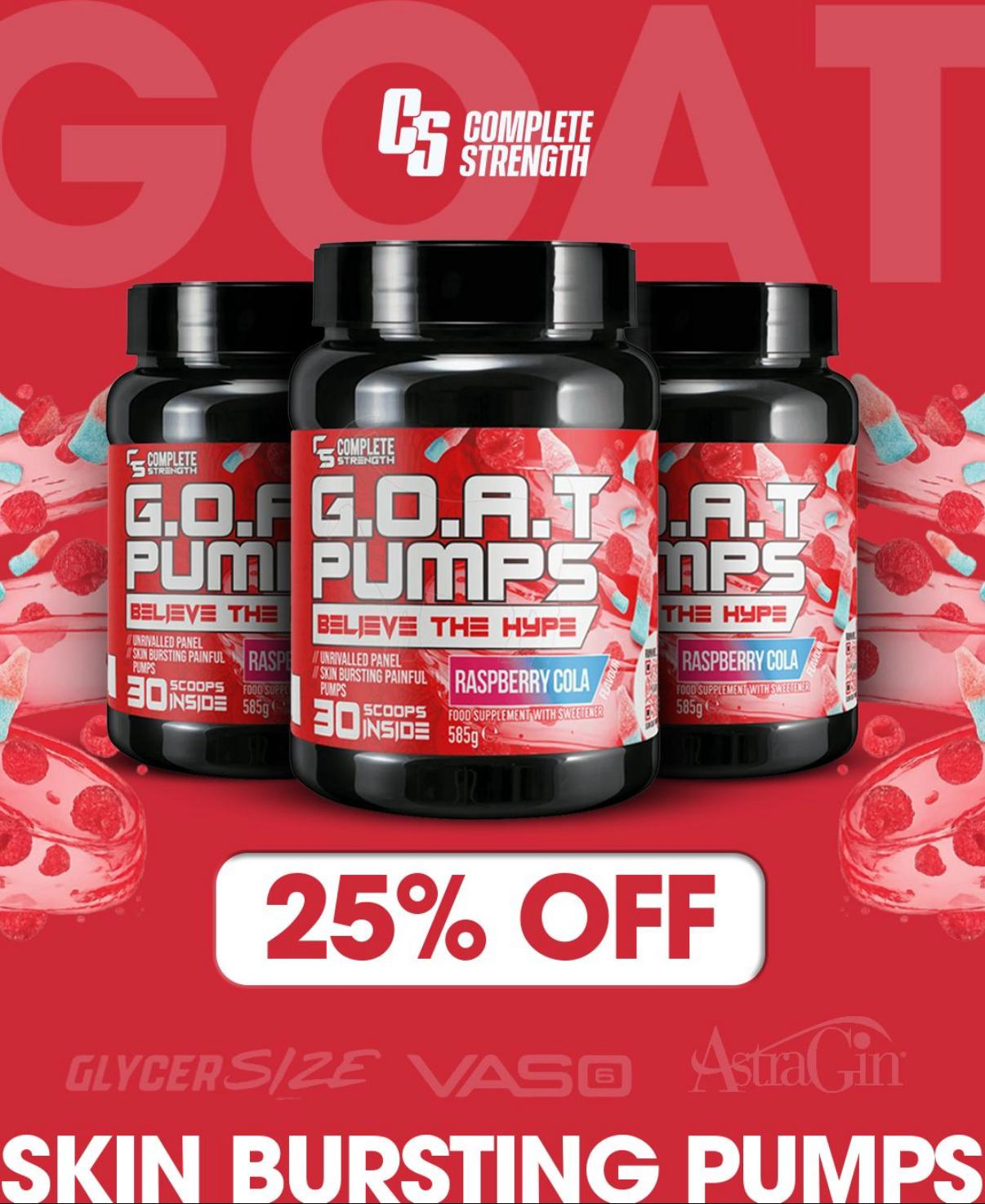 GOAT PUMPS - Complete Strength