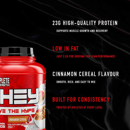 WHEY CONCENTRATE 2KG | CINNAMON CEREAL