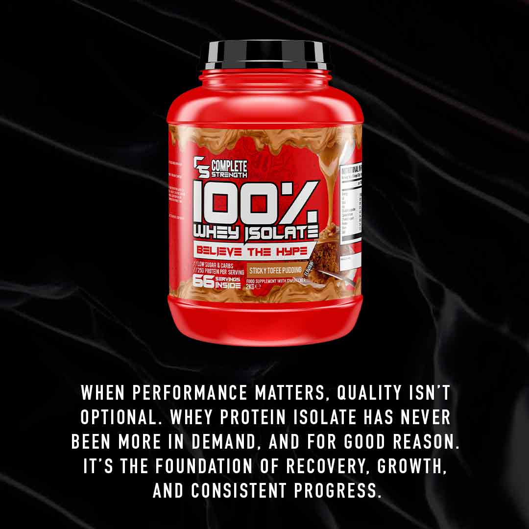 WHEY ISOLATE 2KG | STICKY TOFFEE PUDDING