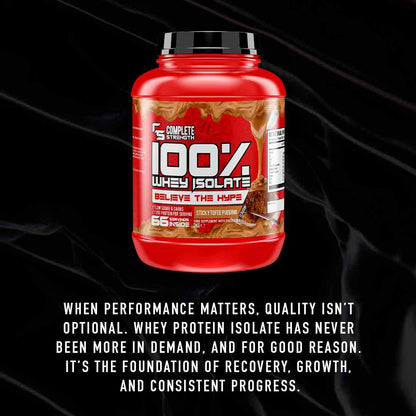 WHEY ISOLATE 2KG | STICKY TOFFEE PUDDING