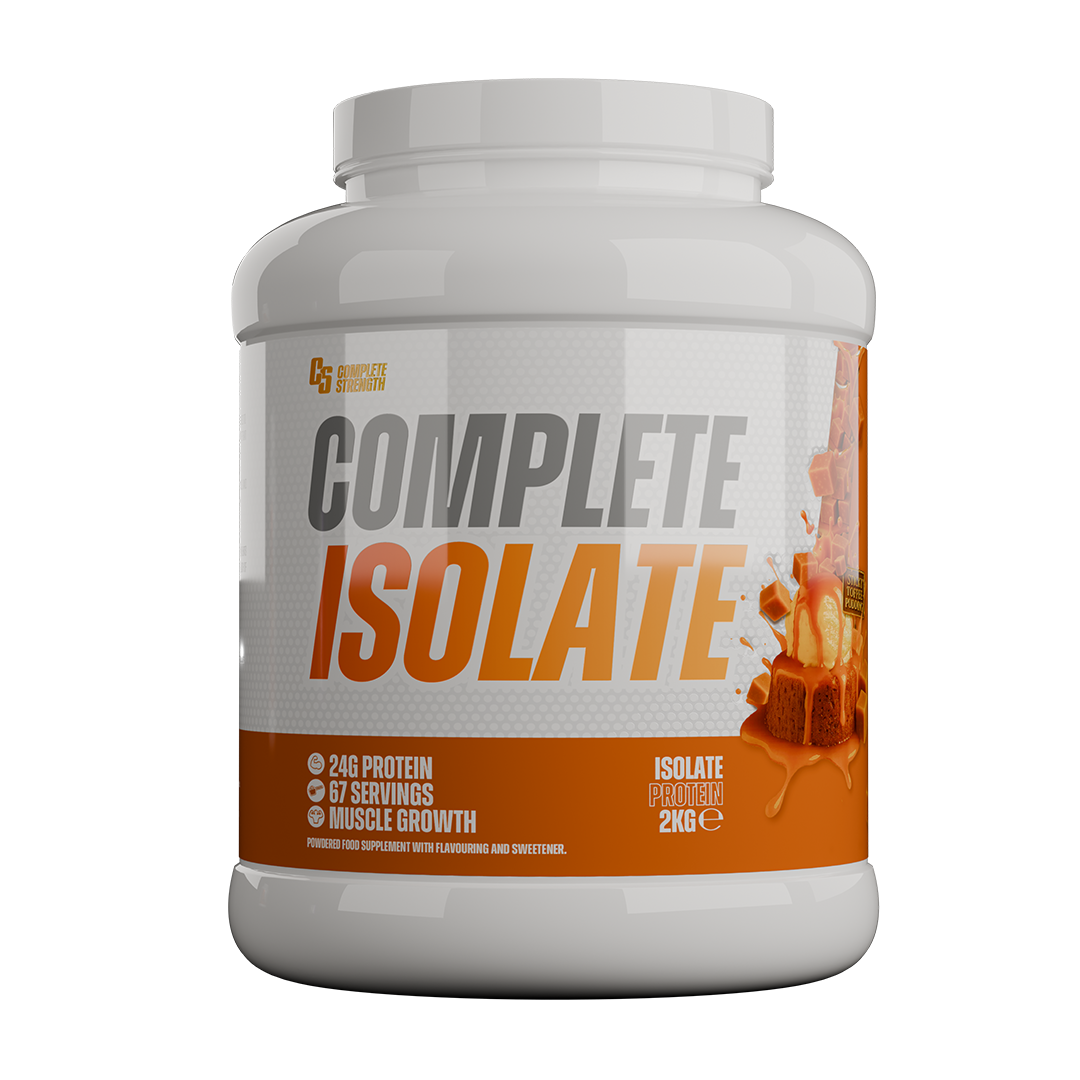 WHEY ISOLATE 2KG | STICKY TOFFEE PUDDING – Complete Strength